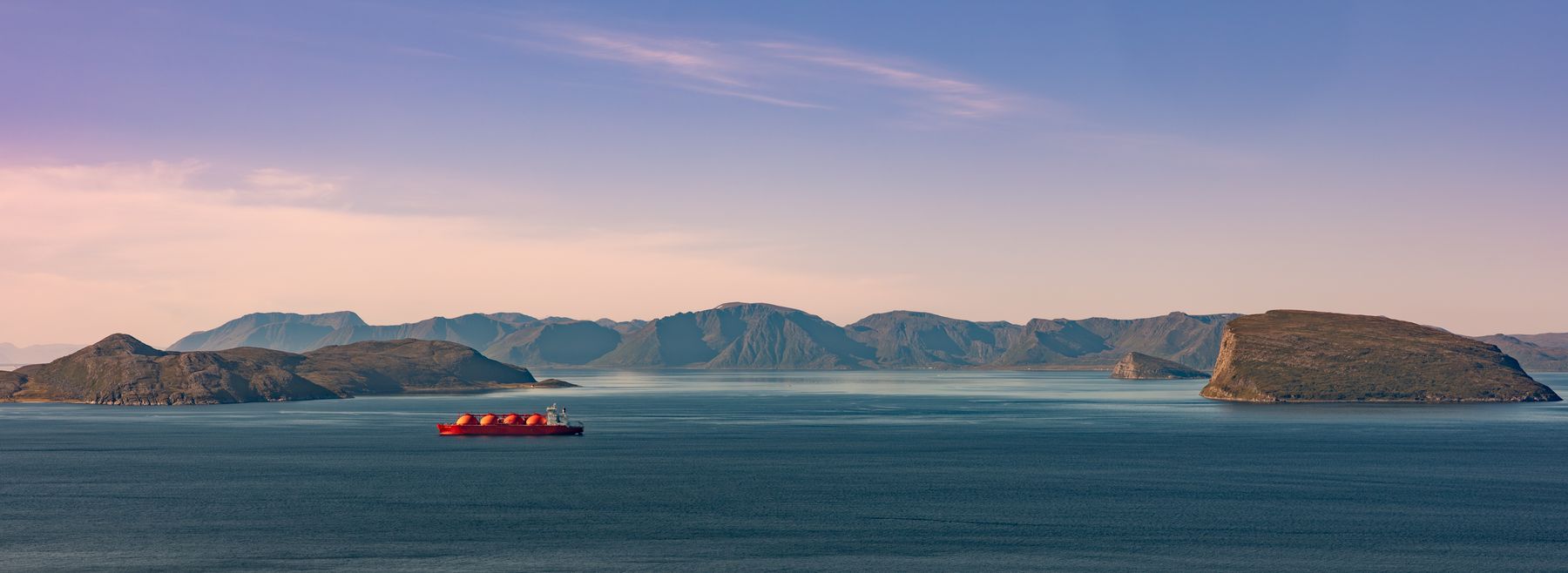 Red Ship in the Barents Sea 3